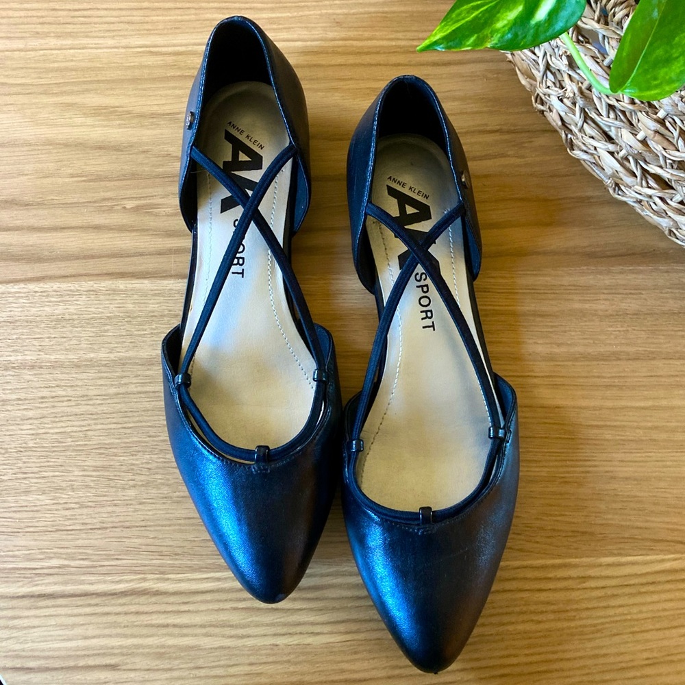Black Ballet Flats.
